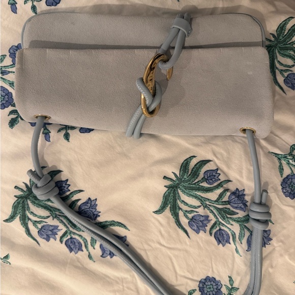 Dolce Vita ALICE SHOULDER BAG BLUE SUEDE - Picture 12 of 13